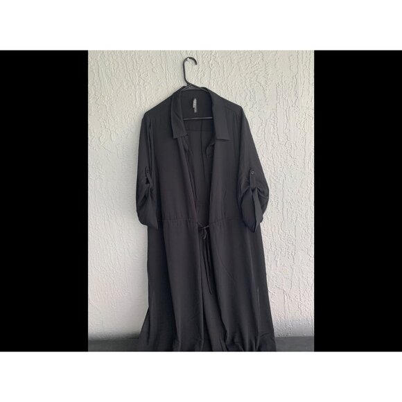 TORRID 3 Long Shirt Dress Coverup - Picture 6 of 6